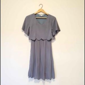 Piper and scoot bib nursing dress